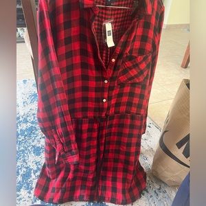 GAP XL shirt dress new with tag